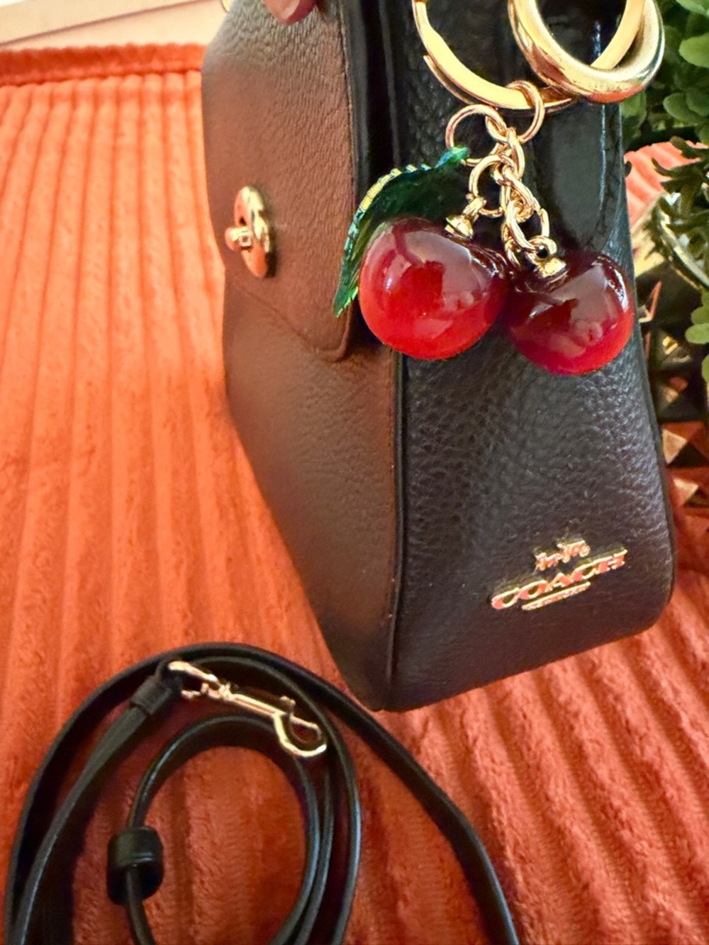 Coach black pebbled leather bag 🖤
Minimal, classy, and easy to style. - Picture 4 of 16